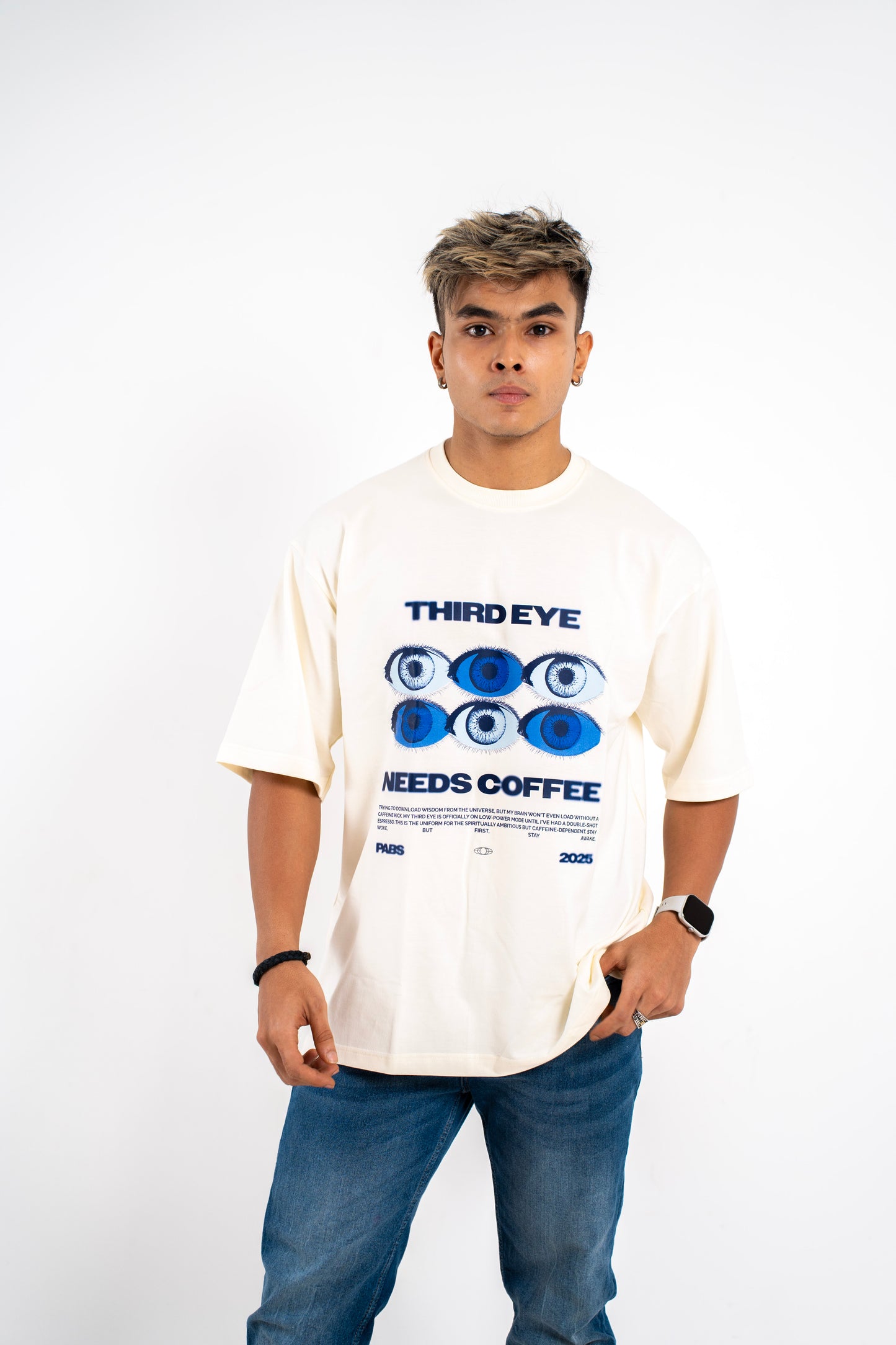 SIP AND STARE OVERSIZED TSHIRT