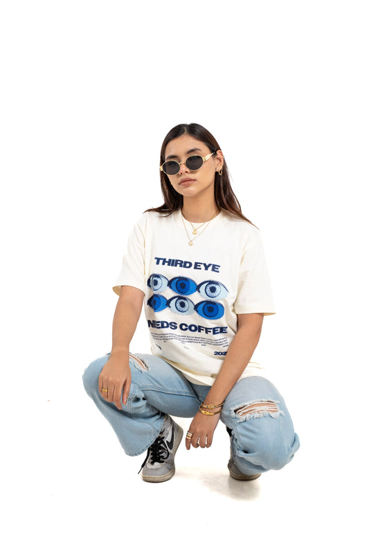 SIP AND STARE OVERSIZED TSHIRT