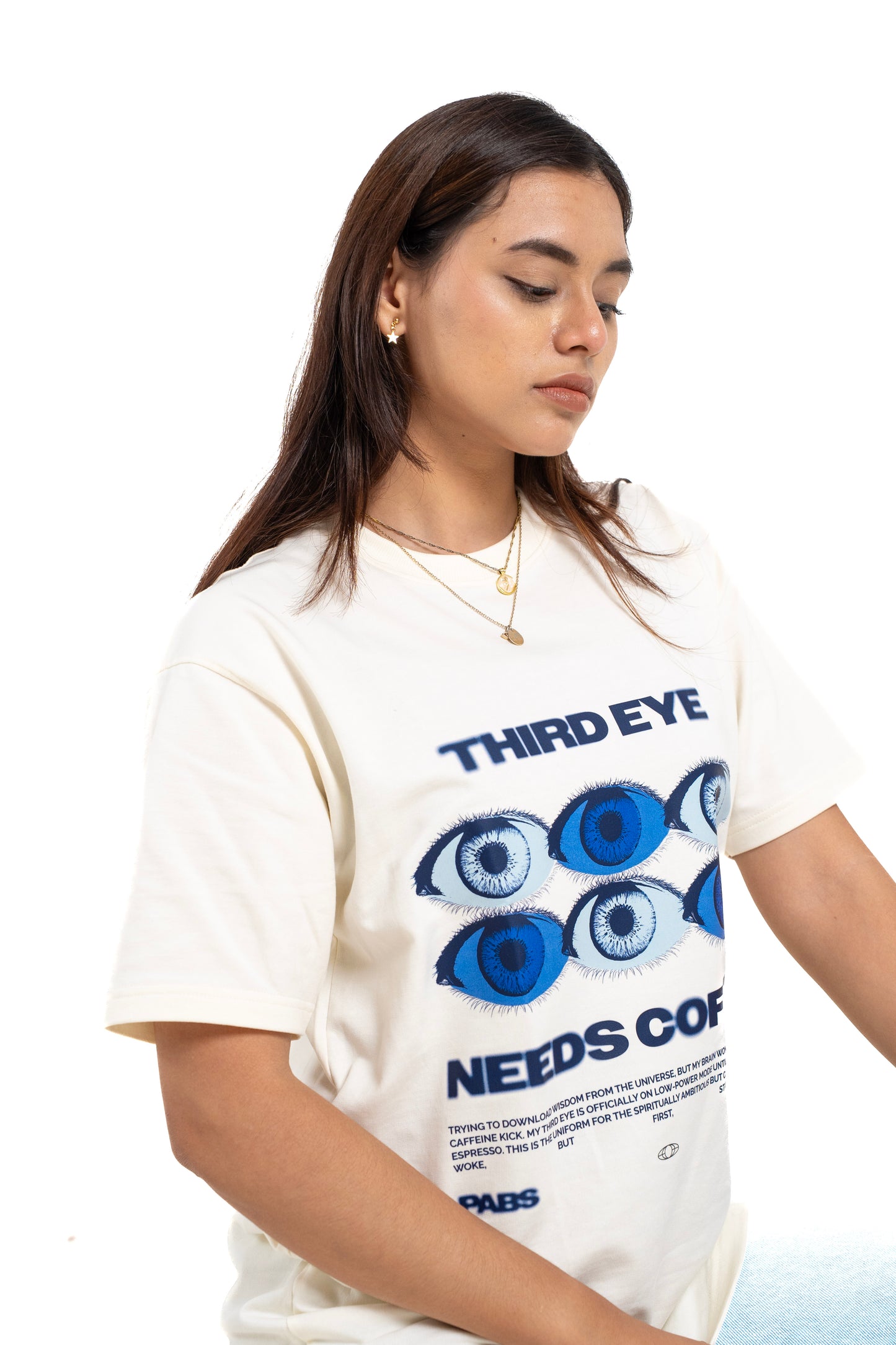 SIP AND STARE OVERSIZED TSHIRT
